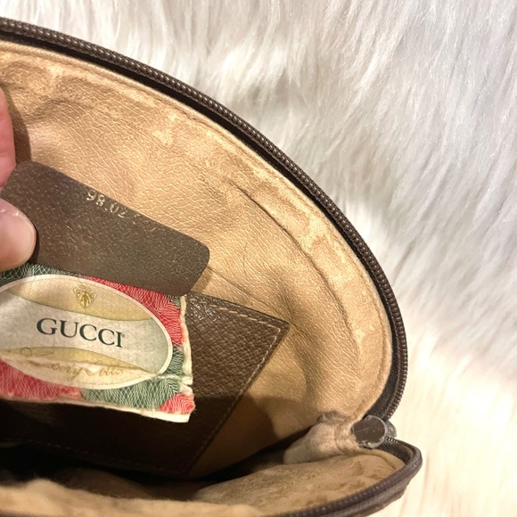 Authenticated Gucci Vintage Ophidia Web Sherry Crossbody Shoulder Bag Purse - Picture 12 of 15